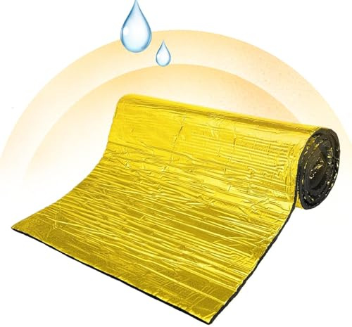 Isolante acustico per auto, materiale isolante termico e fonoassorbente per auto, impermeabile, tappetino antirumore per auto, adesivo e isolamento termico