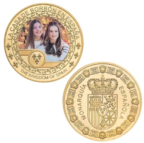 Moneda Conmemorativa El Reino De España Moneda Conmemorativa Chapada En Oro Moneda De Desafío Moneda Conmemorativa Coleccionable
