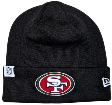 New Era San Francisco 49ers NFL Loop Label Knit Schwarz Beanie - One-Size