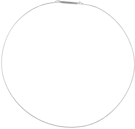 Ressort de Soufflet de Porte en Acier Inoxydable pour Lave-linge 34 Cm | Collier de Serrage de Joint, Diamètre 34cm, Pièce Détachée pour Machine à Laver, Finition Argenté