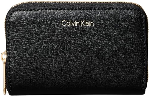 Calvin Klein Damen Geldbörse Foil Logo Medium Zip Around Klein