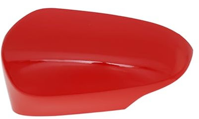 Außenspiegel Kappe Für Toyota Für Yaris 2012 2013 2014 2015 2016 2017 2018 2019 Außen Rückspiegel Abdeckung Flügel Tür Seite Shell Cap Gehäuse Spiegelabdeckung(Red-L)