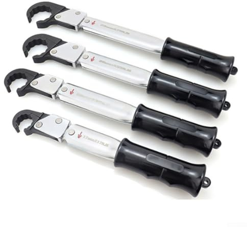 ZMdooreasy 1 chiave dinamometrica a cricchetto, strumento essenziale per le riparazioni automobilistiche e di climatizzazione, dotato di funzionalità di accesso stretto (26 mm)