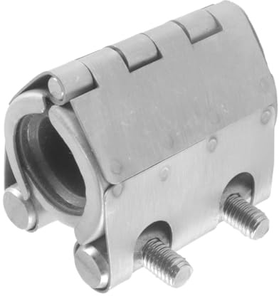 Hoite Morsetto di riparazione perdite in acciaio inossidabile 304 con morsetto singolo DN20 per tubi con diametro esterno da 25 a 28 mm