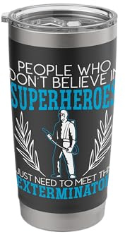Exterminator Animal Control Pest Control Stainless Steel Insulated Tumbler