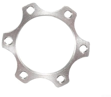 Honseadek Disc Brake Rotor 160mm for ROTOR 6-Hole For Bike Hub Flange Adapter Set - Aluminum Alloy Mountain and Road For Bicycle Compatible with For MTB Scoot(ADAPTER)