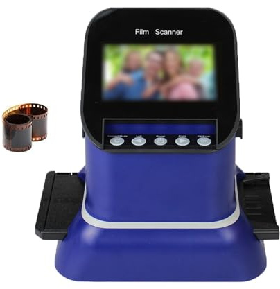 Digitaler Film- und Diascanner – 22 MP Konverter für 135, 126, 120, 127 Filme und Dias zu digitalen JPG-Fotos, 4,3-Zoll-LCD-Bildschirm