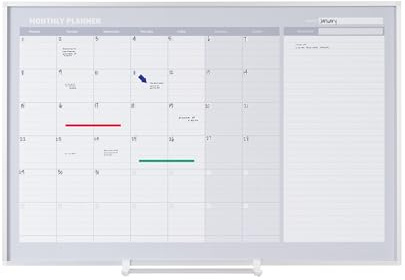 Bi-Office New Generation Magnetischer Monatsplaner, 90x60cm