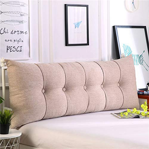 AMYDREAMSTORE Rechteckige Bett Rückseitige Kissen keilkissen, Dreieckige Lesung rückenlehne Polster Polstermöbel Für Sofa-Bett tagesbett-K 20x60x120cm(8x24x47)