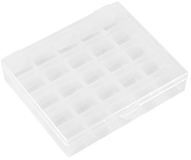 Spool Box Bobbin Organizer, 1-teiliger leerer Kunststoff-Spulenkapsel, Spulenbox-Spulenbehälter, auslaufsichere Unterwäsche für Frauen zur bequemen Aufbewahrung für industrielle Nähmaschinen