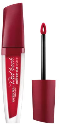 Deborah Milano - Red Touch Lipstick Rossetto Liquido Matte, N.5 Coral Pink, Colore Intenso e No Transfer, Dona Labbra Morbide e Vellutate, 4.5 gr