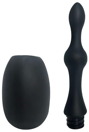 Laveur anal laveur silicone sex toy Cleaner système d'irrigation du côlon laveur de nettoyage fournitures pour couples masseur de prostate jouets pour adultes (A)
