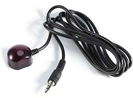 IR-Empfänger-Extender, Universeller IR-Repeater mit 3,5-mm-Stecker, Infrarot-Remote-Blaster-Emitter für 38 Bis 56 kHz AV-Geräte, STB-Boxen