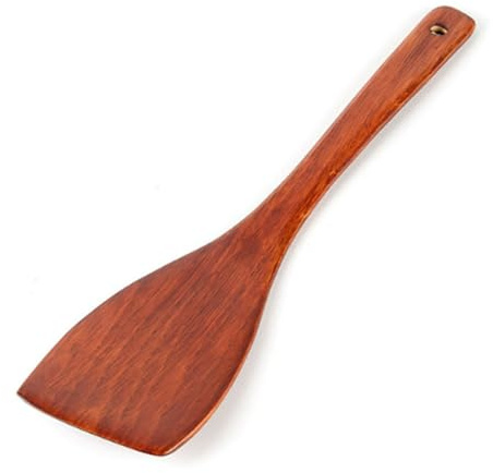 SWHNGMEIZHUOYUEDL Wooden Spatula for Non-Stick Pans, 33 cm