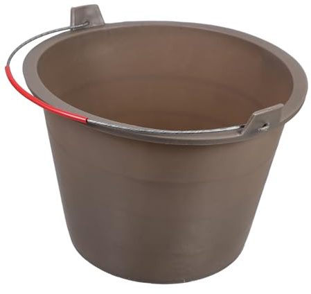 DIYEAH Seau à Béton Plastique Seau à Ciment Portable Vide avec Poignée pour Usage Domestique Et Chantier