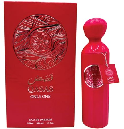 Sapphire's Choice Qasas Only One Eau De Parfum | Qasas Only One Edp Women Perfume 100ml | Bergamot, Jasmine and Peach Fragrance | Fragrance Spray For Women