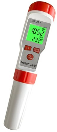 Tester per acqua portatile professionale Misurazione a tre funzioni Risposta rapida Design portatile Schermo LCD trasparente Tester dell'acqua professionale