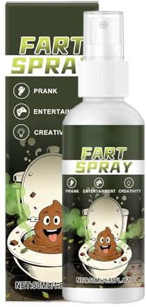 Spray de pet humide, article pour blagues pratiques de 50 ml | Parfum de flatulences en spray pour adultes, enfants, adolescents, fêtes, école, maison, travail
