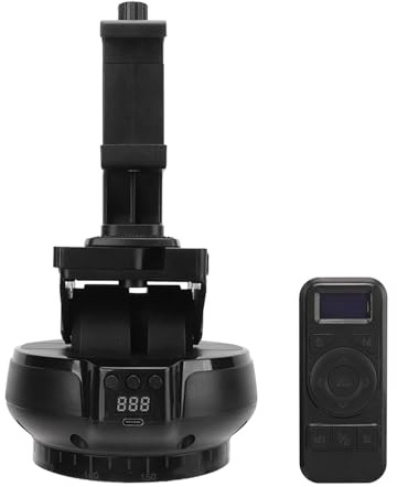 Generic Ansteckbare Mobiltelefone mit Motorisiertem Schwenk- und Neigekopf, 360°-Rotationsaufnahme, 6–9,5 cm Klemmbereich, Typ-C-Aufladung, 24 Stunden Standby-Zeit, 1000 G Tragkraft, Wie Abgebildet