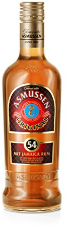 Feiner Alter Asmussen Rum Original 54% mit Jamaica Rum (1 x 0.7 l) | 700 ml (1er Pack)