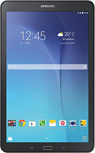 Samsung Galaxy Tab E 9.6 24,34 cm (9,6 Zoll) Einsteiger Tablet (1,5 GB RAM, 8 GB Interner Speicher, 3G/UMTS, Android 4.4) schwarz