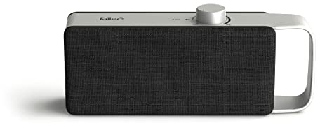 faller Oskar TV Lautsprecher/Soundbar mit Clear Voice (tragbar, kabellos, einfache Bedienung, Aluminiumgehäuse)