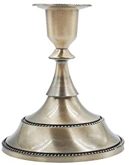 ZZTWER Leuchter Kandelaber Klassischer Kerzenhalter aus Metall im europäischen Stil, Hochzeitsdekoration, Heimdekoration, Kerzenhalter aus Bronze Kerzenhalter mit Kamindekor
