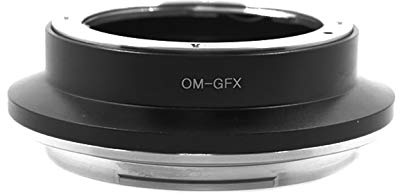 OM-GFX objektivadapter kompatibel med Olympus OM-objektiv kompatibel med Fujifilm GFX G-Mount kamera