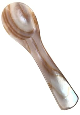 Aublinto Cucchiaio lungo per latte macchiato, cucchiaio lungo in acciaio inox, cucchiaio lungo per cocktail, caffè, tè, frappè, gelato, dessert fatto a mano, caviale, gamberetti, uova, gelato