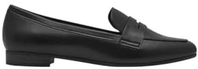 MARCO TOZZI Damen Slipper Elegant Vegan, Schwarz (Black), 39 EU