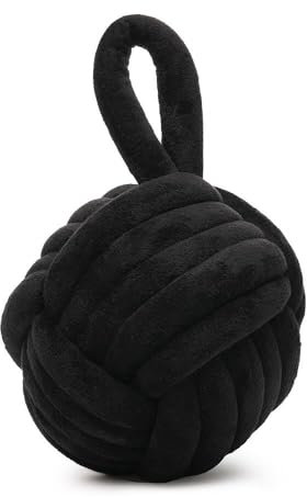 A2Z Rope Knot Door Stopper Heavyweight Stone Filling Durable Stylish Cute Rope Knot Perfect Home Office Stuffed Door Stopper Elegant Home Decor