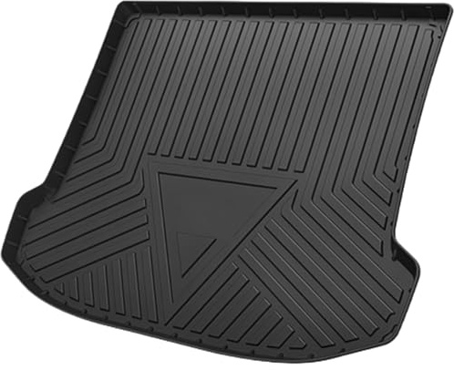 ACROPIX Flat Face Cargo Liner Rear Trunk Mat Trunk Cargo Luggage Boot Tray Mat Stripes and Triangles Pattern for Cadillac SRX 2010-2016 Anti-Slip