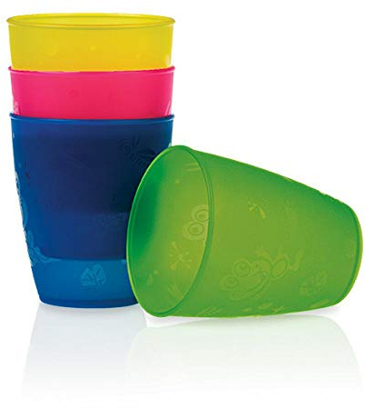 Nuby - Tassen 300 ml - 1 Stück, 576 Milliliter, 0,1 Kilogramm, 4 Einheiten