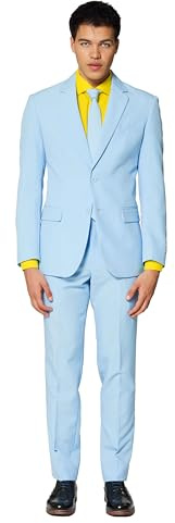 OppoSuits einfarbige Party-Anzüge – Bunte Outfits für Abschlussball, Hochzeiten, Junggesellenabschiede – Inklusive Sakko, Hose und Krawatte.