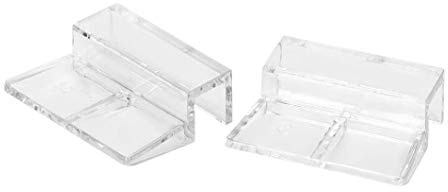 20-teilige Aquariumglasabdeckungsclips Acryl Aquariumhalterung Unversale Aquariumhalterungen für Aquarienglashalterung