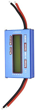 Fockety Wattmètre, Wattmètre numérique RC Professionnel 60V / 100A, Compteur Tout-en-Un Haute précision Faible consommation d'énergie pour l'énergie éolienne à Batterie Solaire