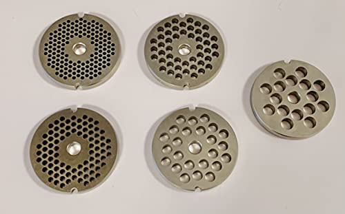 Générique Plaque Grille INOX pour Tous hachoirs n°10-12 (3mm, INOX)
