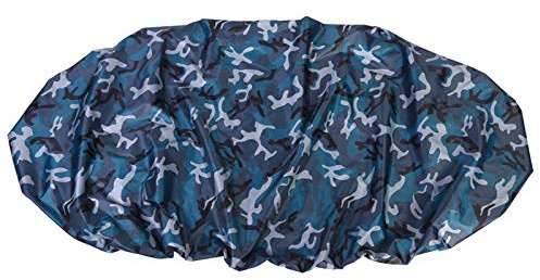 Eddwiin Kajak-Abdeckung, Wasserdicht UV-Beständig Outdoor 4,5m Kajak Aufbewahrung Abdeckung für 3,6-4m Kajak Boot Kanu Angelboot Paddelbrett