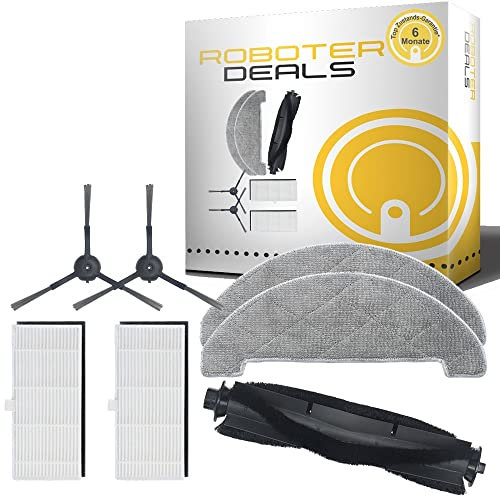 Zubehör Set (Ersatzteile) für Viomi S9 (1x Hauptbürste, 2x Pad, 2x Filter, 2x Seitenbürste)