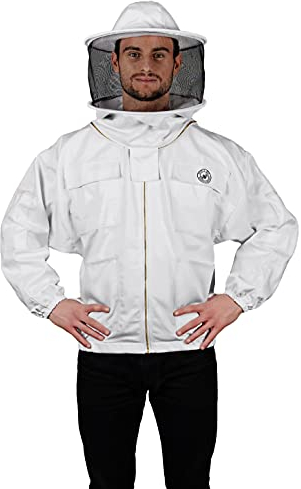 Humble Bee 310 Polycotton-Imkerjacke mit Rundschleier