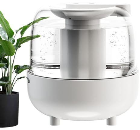 Bexdug Kabelloser Luftbefeuchter | Luftbefeuchter für drinnen wachsende Pflanzen,Top-Fill-Luftbefeuchter für Schlafzimmer, 4 l leiser Luftbefeuchter mit kühlem Nebel für Pflanzen im Baby