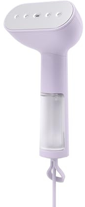 Steamery Handheld Clothes Steamer Cirrus X, 1200W, Steam Output 20g/min, Heat up in 20 Seconds, Portable, Minimalistic, Scandinavian design, UK 3-pin plug, Lilac