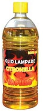 12PZ OLIO ALLA CITRONELLA PER LAMPADE E TORCE - lt.1 in flacone