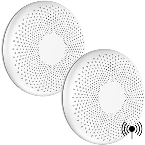 Aroha Safety Pro Mini Brandvarnare med 10 års Batteri - Rökdetektor, Brandlarm
