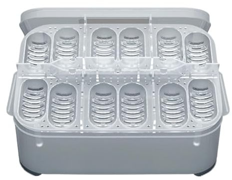 Jubepk Reptilien-Brutkasten, Eidechsen, Eierbrutkasten, 12 Gitter – Inkubationsbox, Reptilien-Zuchtbox, Reptilien-Brutkasten, transparente Box, Inkubator für Schlangenechsen