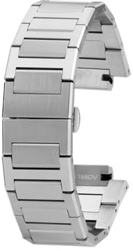 AXTGBHL Passend for Casio GA-2100 GM2100 Uhrenarmband Fit For G-SHOCK Bauernhaus Eiche modifizierte Edelstahl-Uhrenkette Stahl Herrenarmband Armband(Silver)