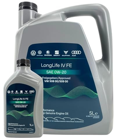 Volkswagen LongLife IV FE SAE 0W-20 508.00/509.00 5+1 Liter - Motoröl - 6 Liter