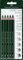 FABER-CASTELL 119397 - 5 Bleistifte Jumbo CASTELL 9000, Inhalt: HB, 2B, 4B, 6B, 8B