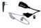 Hoxin MEP-2000G7/5050 Microfono/auricolare ad aria con PTT e connettore ad L per Midland G7 e Intek 5050