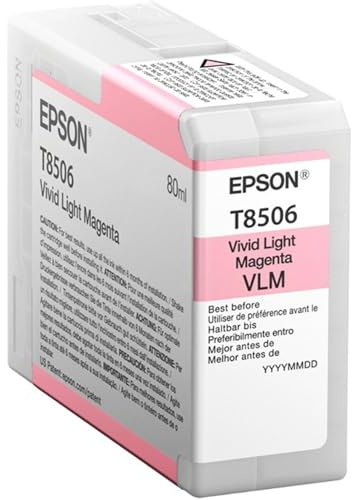 Epson T850600 Singlepack Vivid, Light Magenta
